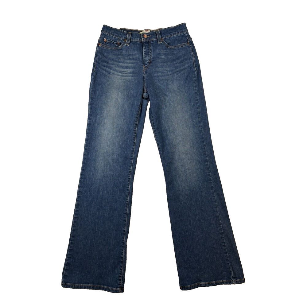 Levis Jeans Womens 29 Blue 512 Bootcut Perfectly Slimming Western Rodeo‎ Stretch